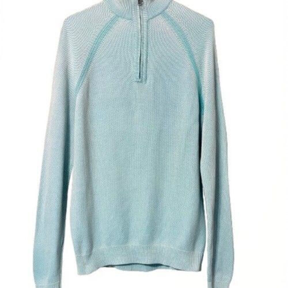 Taylor Vintage Womens Mens Unisex Size Small 1/2 Zip Cotton Sweater Jan 2018